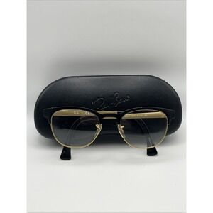 Ray-Ban RB6317 2833 Eyeglasses Frames 51-20-145mm Full Rim Matte Black Gold PICS